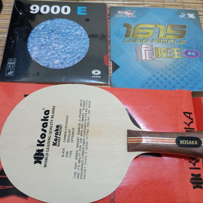 PAKET BET TENIS MEJA KOSAKA SARDIUS PLUS BINTIK