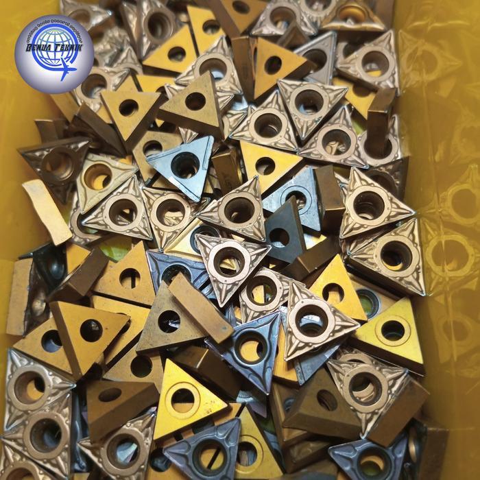Anti Ribet TCMT160404 INSERT BUBUT TCMT16 CARBIDE TCMT1604 BEKAS Banyak Pilihan