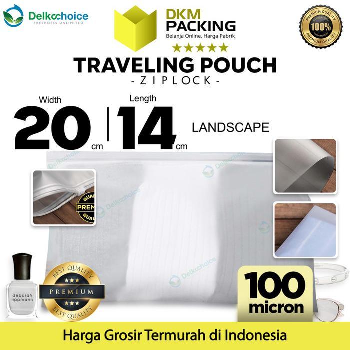PREMIUM Travel Organizer 20x14 Traveling Pouch Zipper Bag Delkochoice