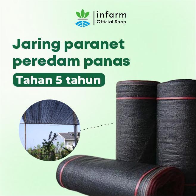 [] INFARM - Paranet Greenhouse Jaring Paranet Meteran / eceran Jaring Paranet Kuat Awet Jaring
