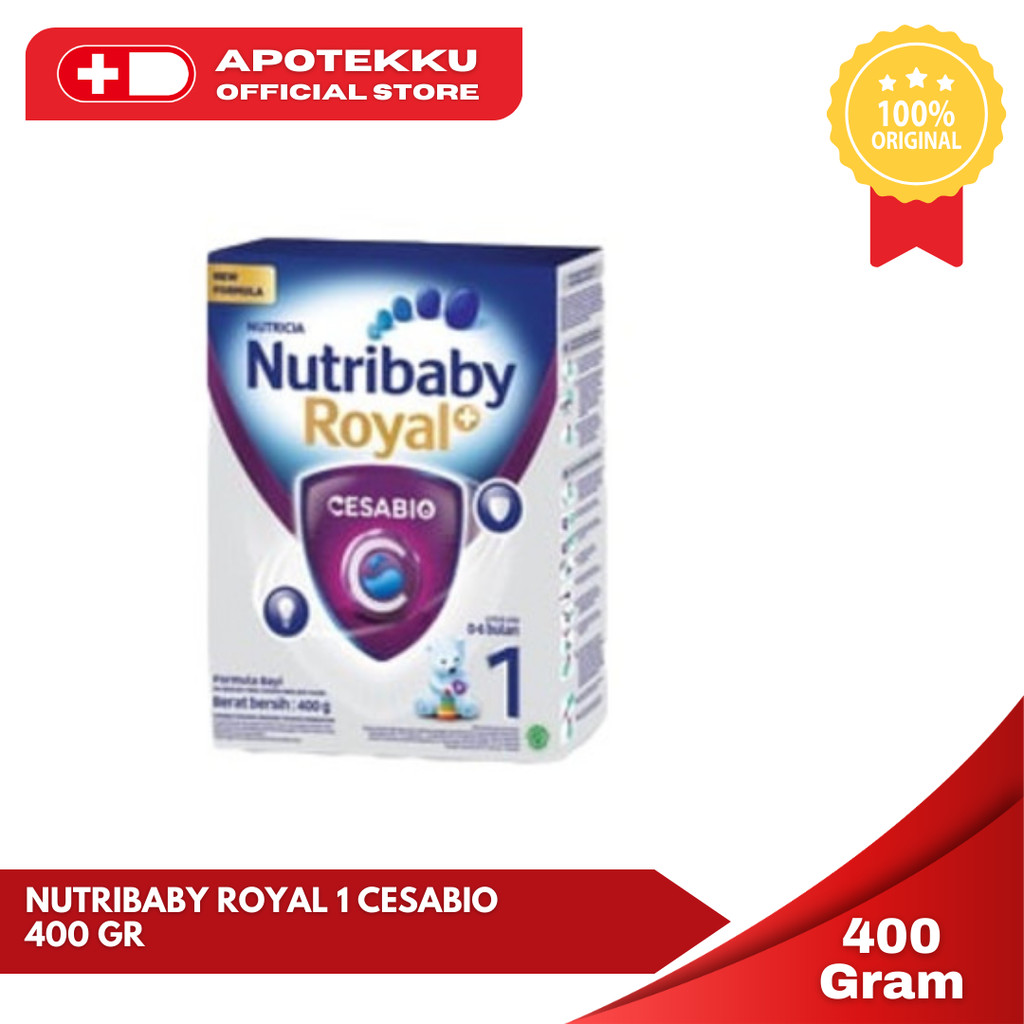 Nutribaby Royal 1 Cesabio 400g - Susu Formula Bayi (Lahir Sesar)