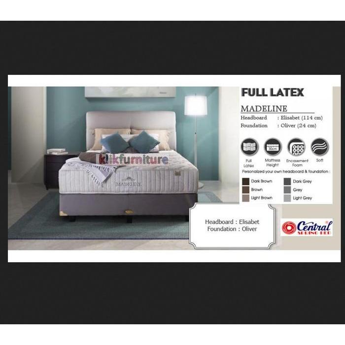 MADELINE Full Latex (kasur 160x200cm) Central Springbed