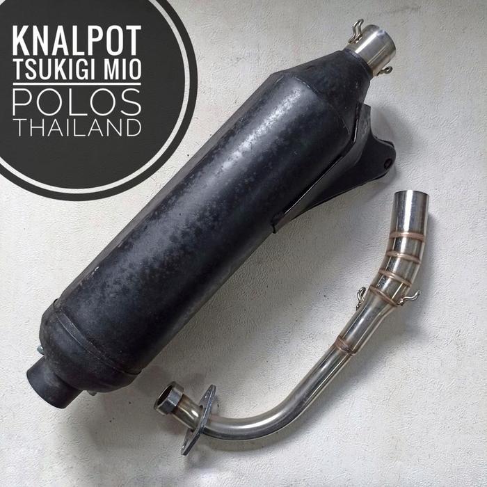 Knalpot Tsukigi Mio Polos Thailand Papa Racing