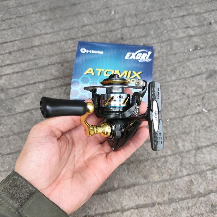 REEL MINI EXORI ATOMIX 500 POWER HANDLE TERBARU
