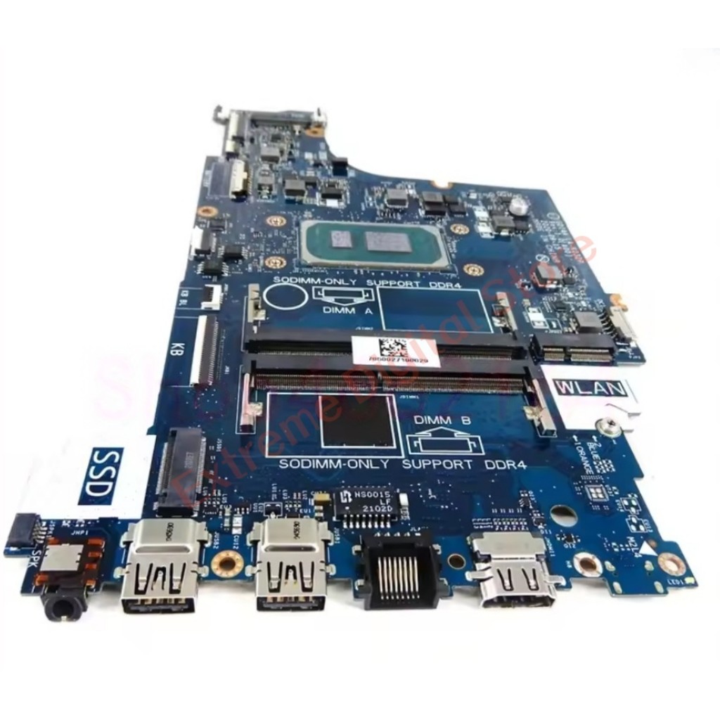 LA-K032P For Dell VOSTRO 3400 3500 Inspiron 3501 Laptop motherboard with I3 I5 I7-11th Gen CPU 100%
