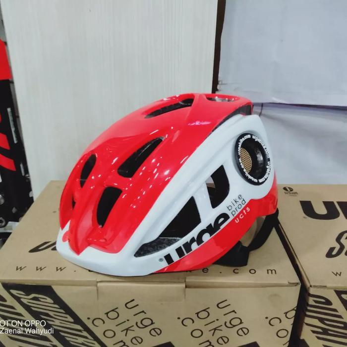 Helm Sepeda Urge Supacross Red White Size XL/XXL