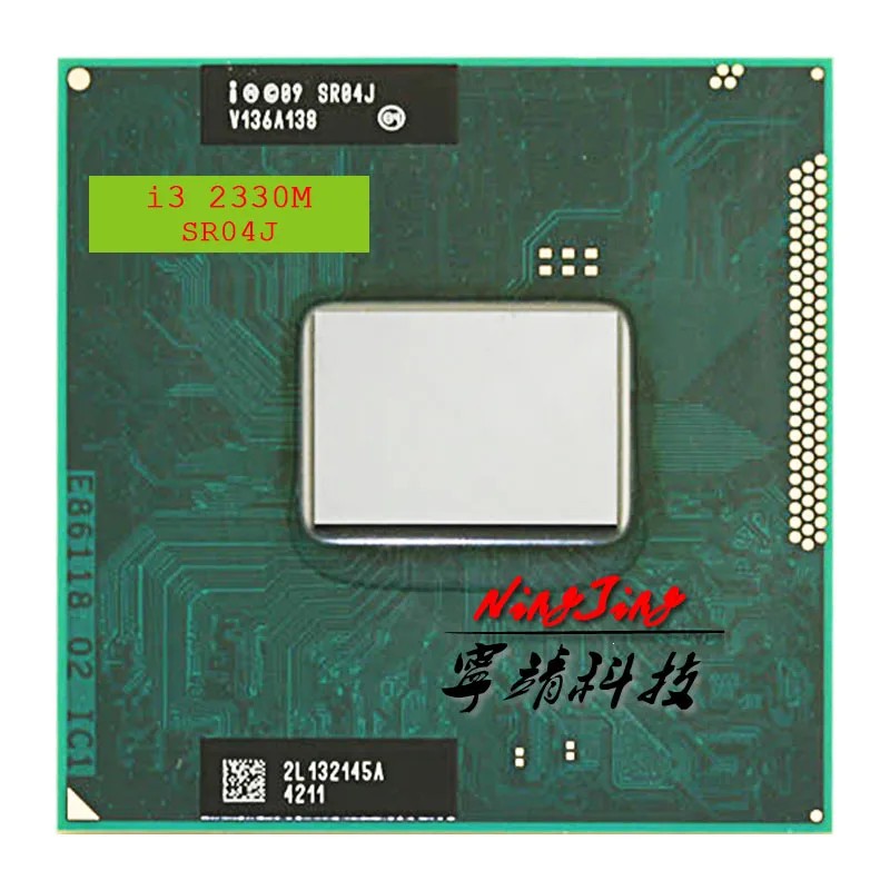 Intel Core i3-2330M i3 2330M SR04J 2.2 GHz Dual-Core Quad-Thread CPU Porcessor L2=512M L3=3M 35W