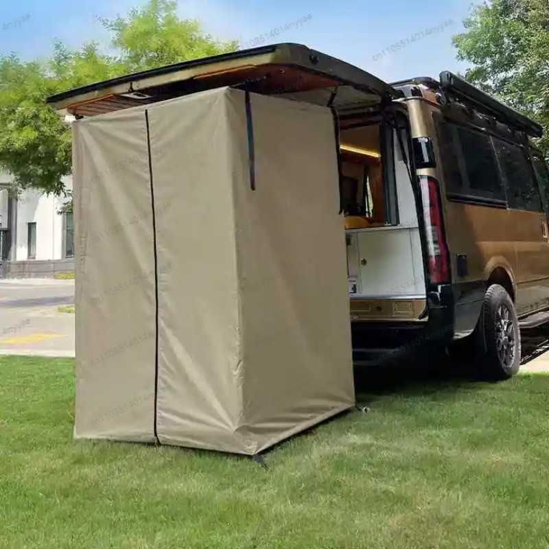 Portable Foldable Camping Shower Tent Awning Car Side Shower Tent Toilet Bath Tent