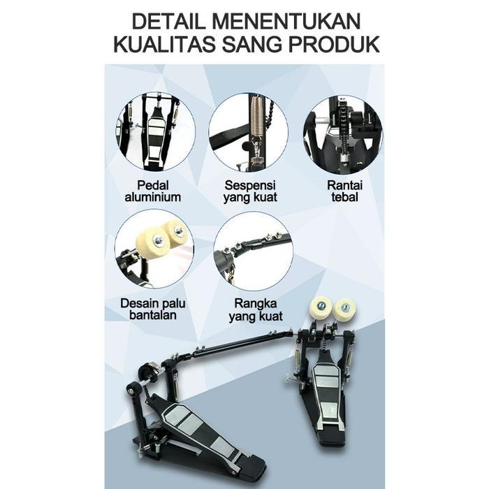 Benston Music Pedal Drum Ganda/Aksesori Pedal Drum/Aksesori Drum/Pedal Drum Universal