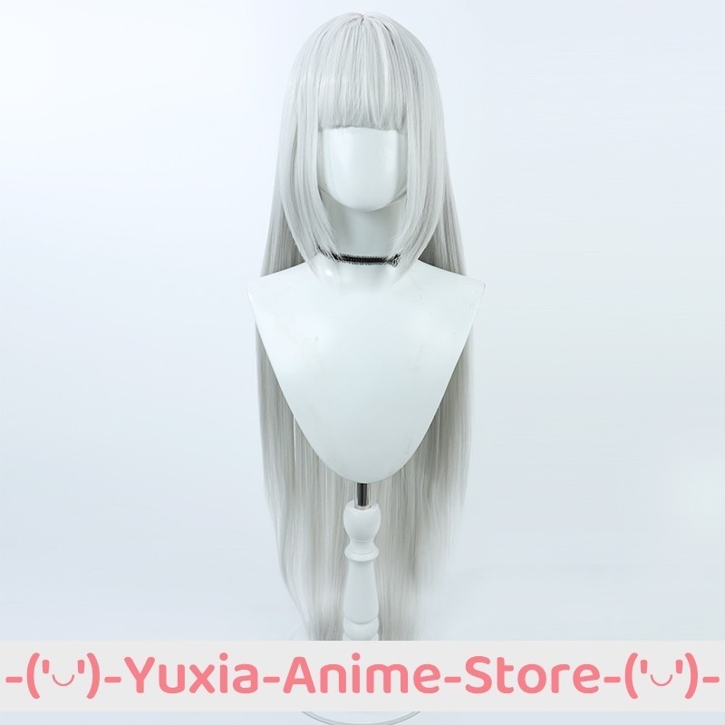 GODESS BLANC COSPLAY WIG 80CM/100CM/150CM ANIME GAME ROLEPLAY WIGS + WIGCAP PARTY COSTUME PROP