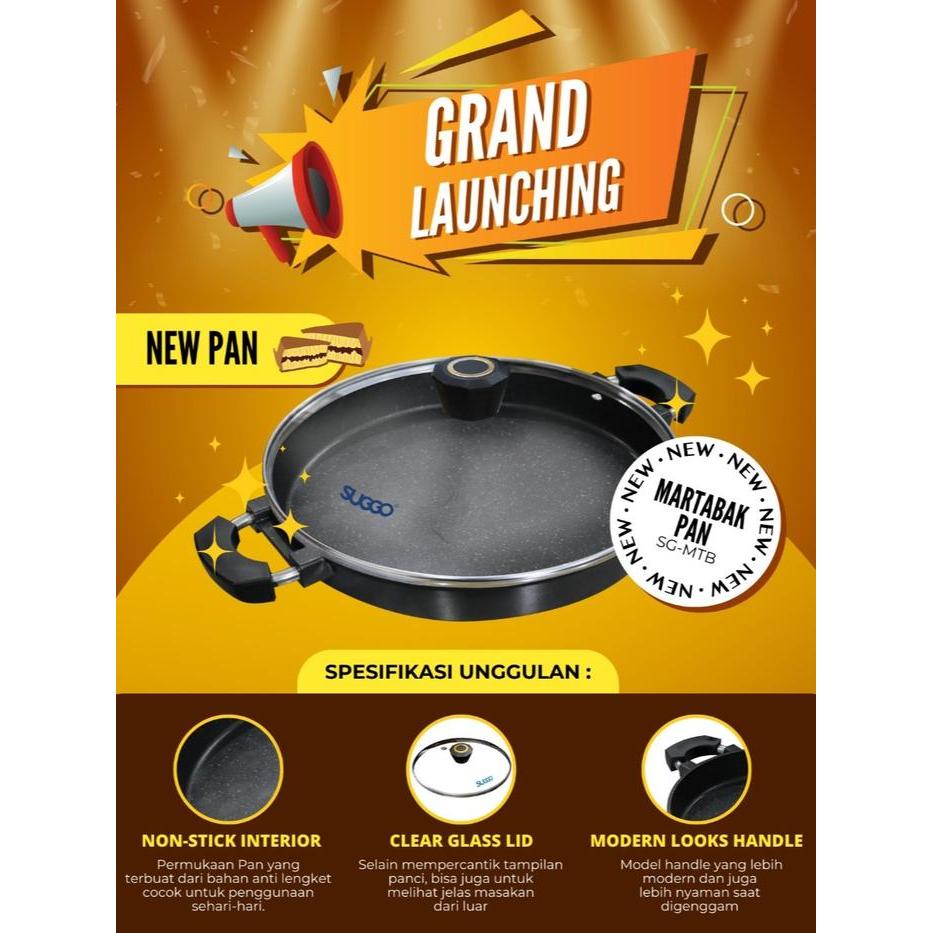 Loyang Martabak // Martabak Pan Suggo 30 Cm Anti Lengket