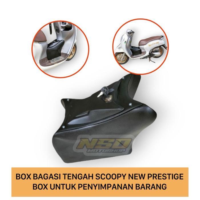 Box Bagasi Tengah Untuk Penyimpanan Barang Scoopy Prestige Tahun 2020 2021 2022 2023 2024