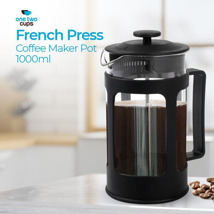 Teko Kopi Teh Pres French Press Coffee Maker Pot Kafe
