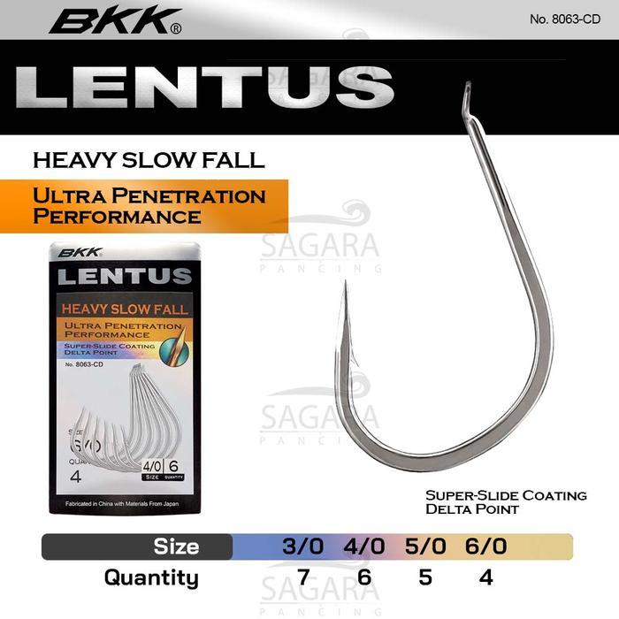 TERBARU Hook BKK Lentus SF Hook Slow Jigging Kail Jigging Kail Pancing