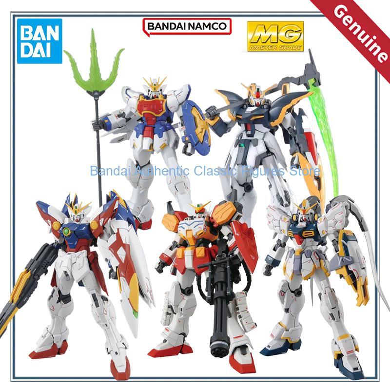 Bandai Gundam Model Kit MG Wing Sandrock Heavyarms Deathscythe Shenlong Action Figure Gunpla