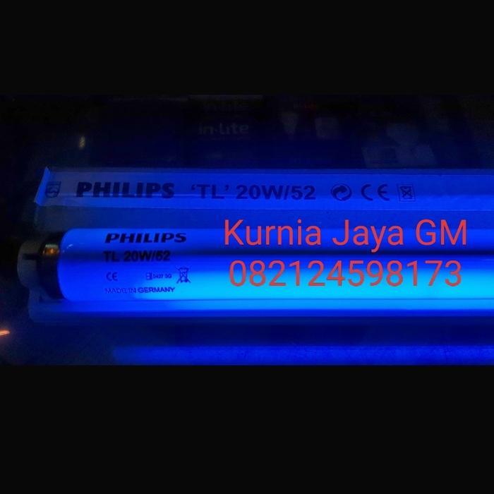 Best Seller Philips Tl Uv Blue Light 20 Watt / Lampu Uv Bayi Kuning Komplit Set Original