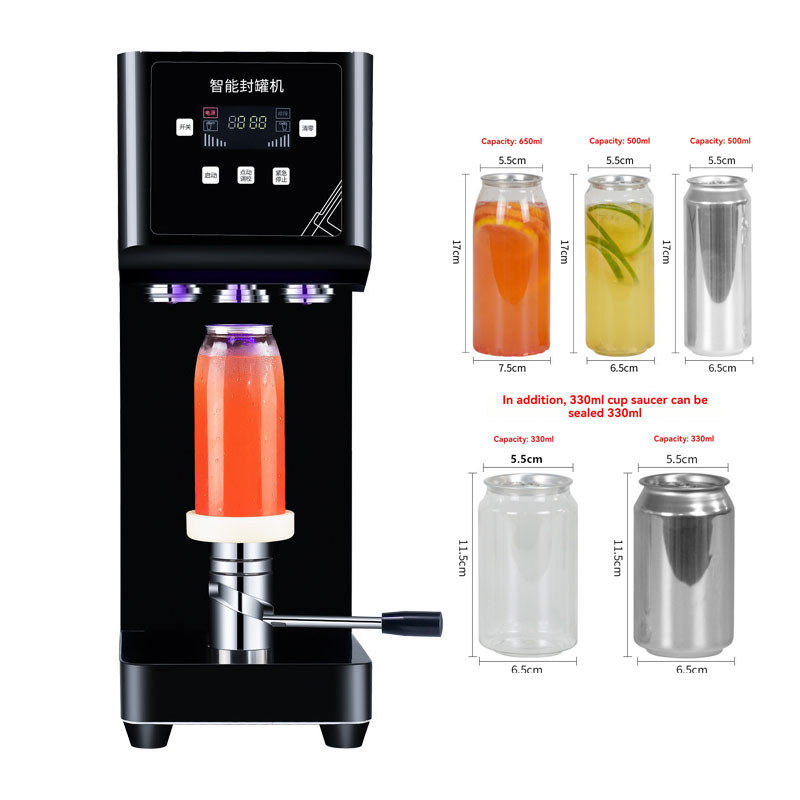 Full Automatic Intelligent Aluminum Can Sealing Machine PET Bottle Can Filler Seamer Beer Can Sealer