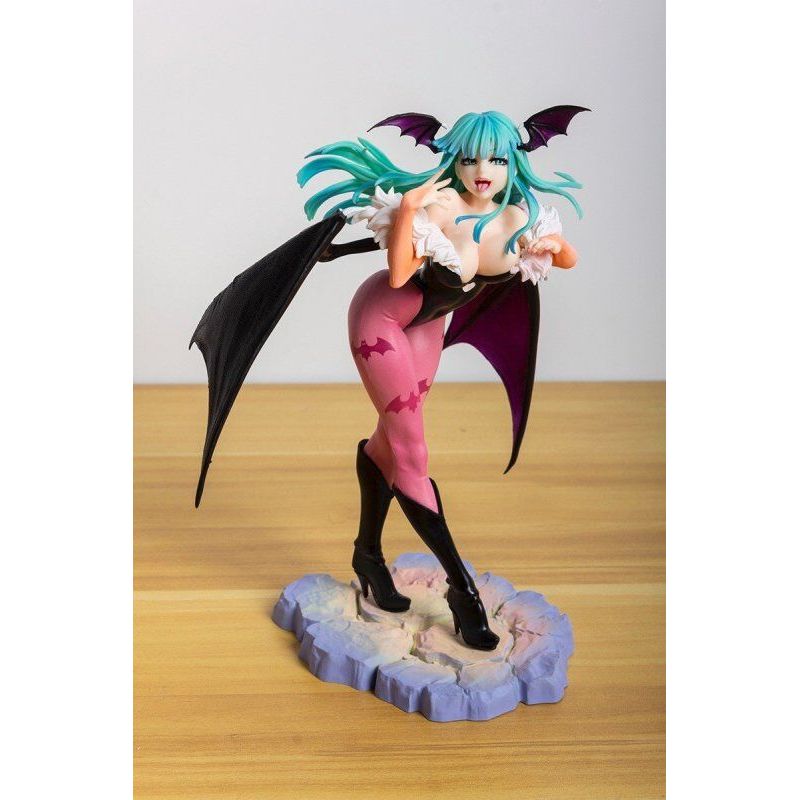 VAMPIRE HUNTER Darkstalkers: The Night Warriors Morrigan Aensland Anime Girl PVC Action Figure Toy