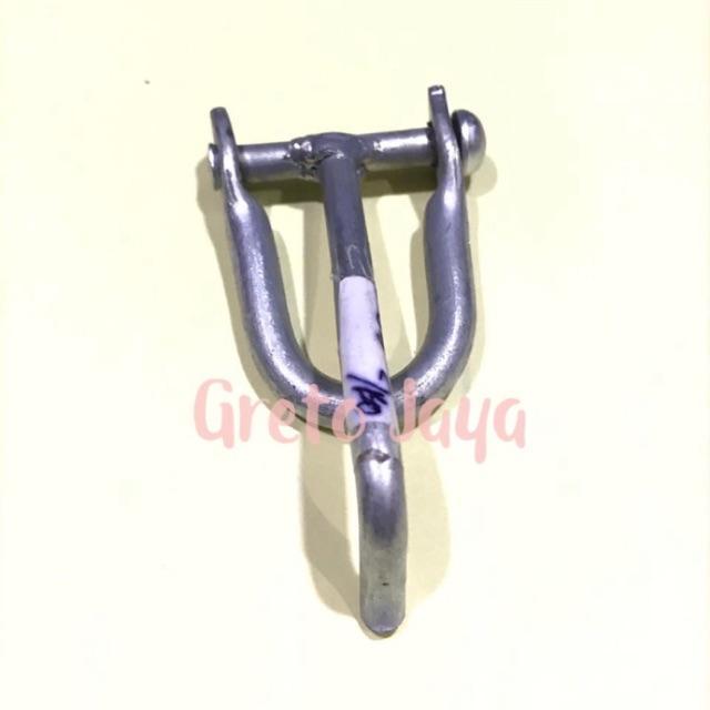 "New" Pengait Gembok Pintu Rolling Door / Overvall Roling dor Overval Overpal Besi Kait