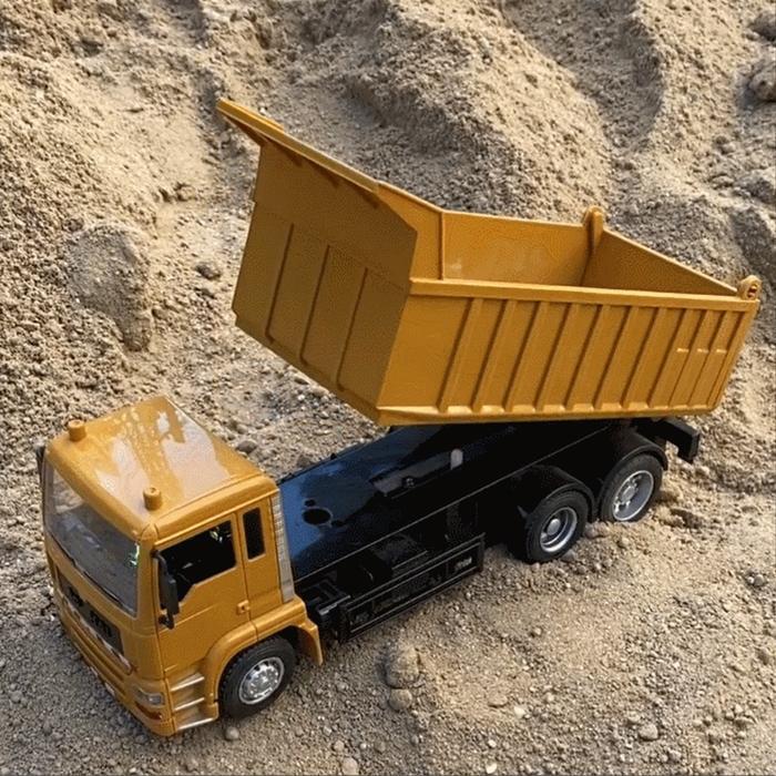 Truk Sampah Remote Control Listrik Truk Transportasi Remote Control Truk Sampah Mainan Kendaraan