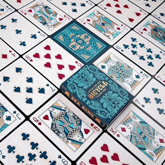 Kartu Remi Bicycle Sea King Playing Cards Original