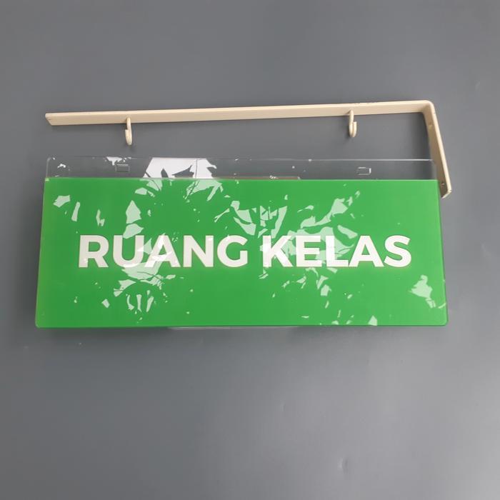 Papan Nama Ruang Kelas, papan Nama akrilik Ruang Kelas