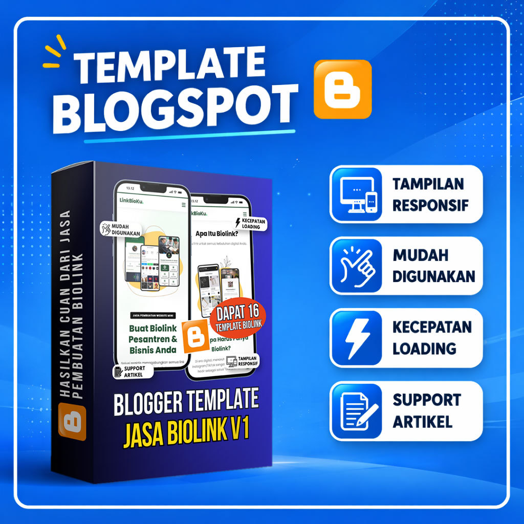 Template Blogger Jasa Biolink V1