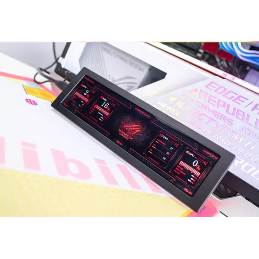 8.8 INCH IPS USB SECONDARY DISPLAY AIDA64 DIY COMPUTER TEMPERATURE MONITORING CPU GPU FOR MINI ITX