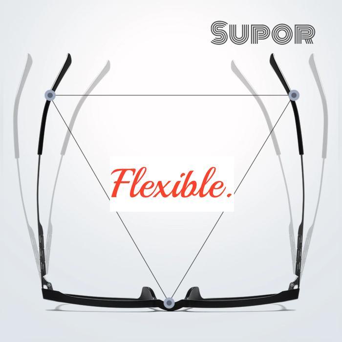 Frame kacamata Pria LEBAR P20 Acetate full frame wanita Minus Progresi