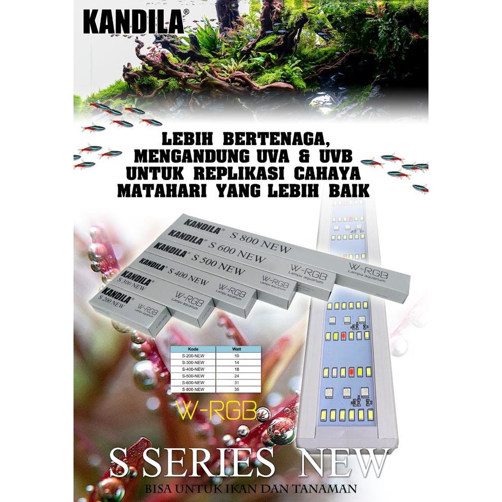 WRGB LAMPU KANDILA LED S800 NEW S-800 35W AQUARIUM AQUASCAPE