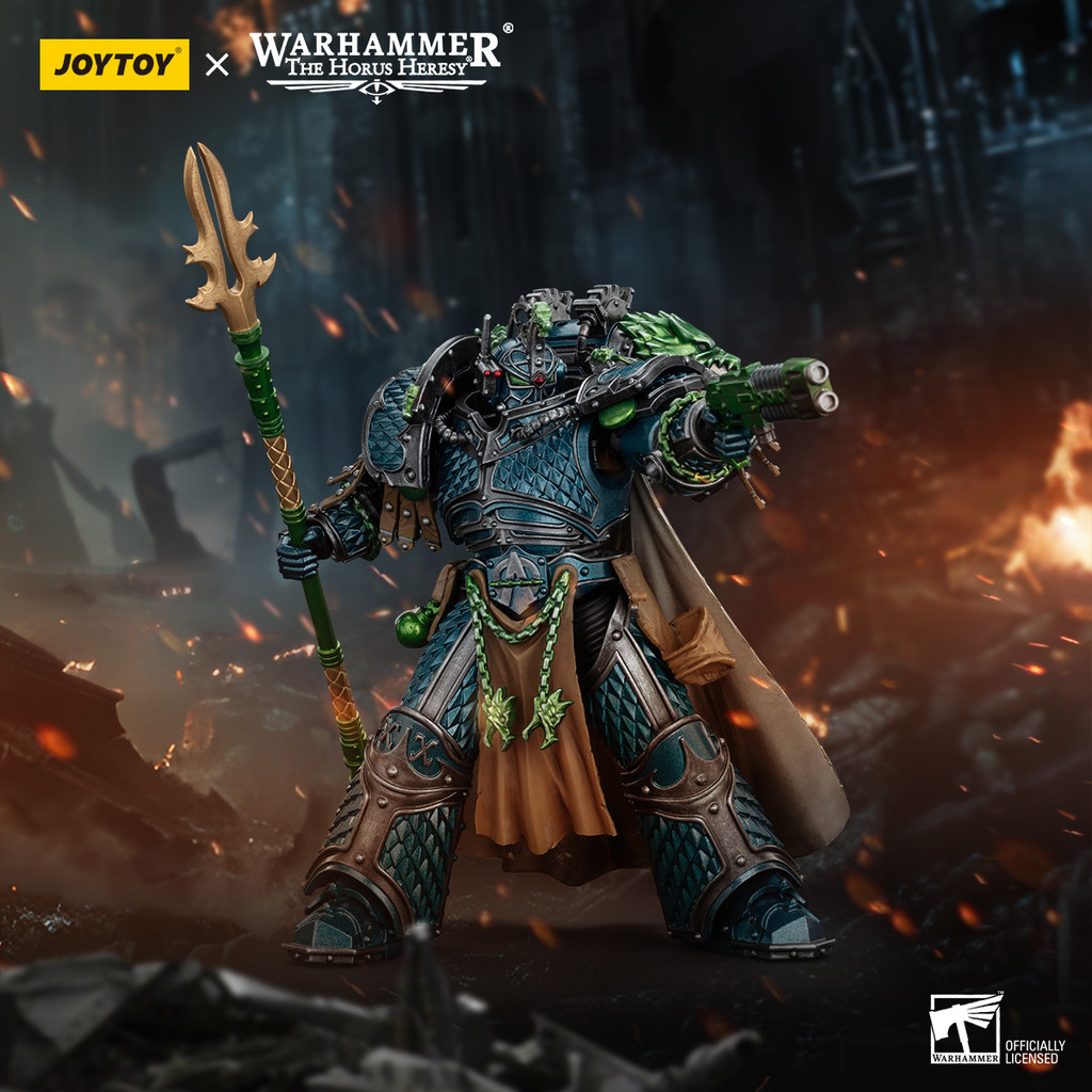JOYTOY Warhammer 40K 1/18 Action Figure Alpha Legion Alpharius, Primarch of the XXth Legion Anime