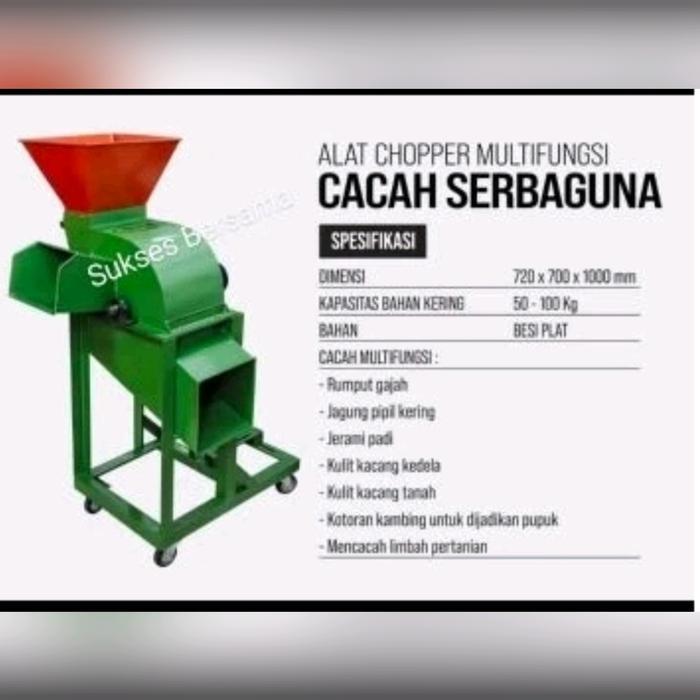 Mesin Pencacah Serbaguna Multifungsi Chopper