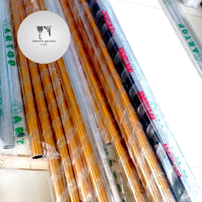 batang gorden/tiang gorden/besi gorden tanpa alat