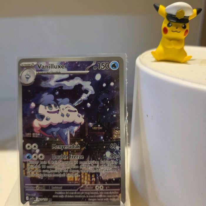 Vanilluxe ar sv11s kartu pokemon tcg indo