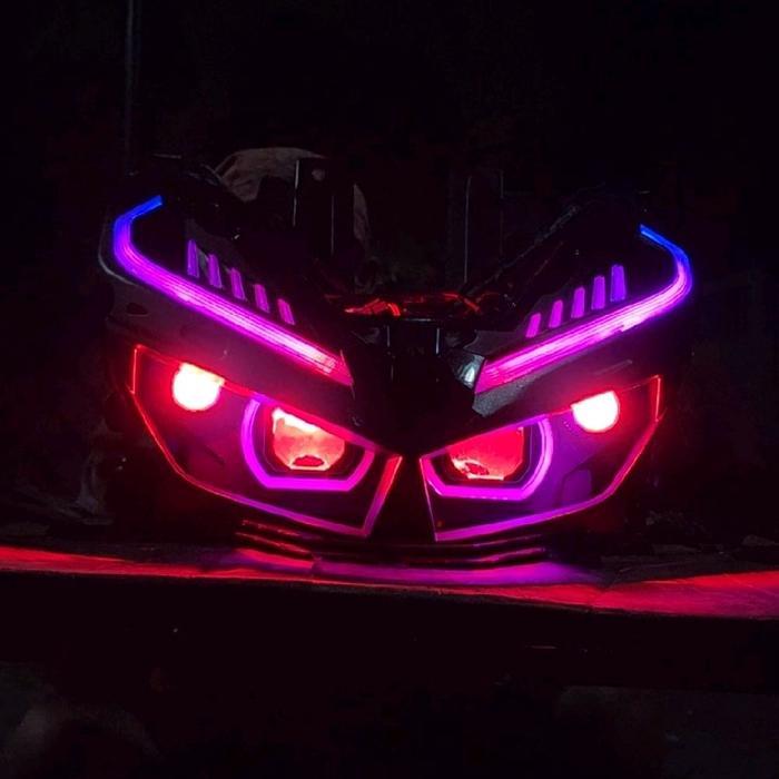 jual biled fullset vario 125/150 new full batok spek rgb + elektrik leveling Motor