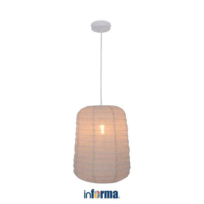 Informa Luna Lampu Gantung Hias - Putih Lampion Gantung Penerangan Ruangan Dekorasi Lampu Tidur