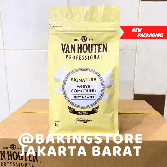 Van Houten White Compound Coin 1 kg Coklat Putih