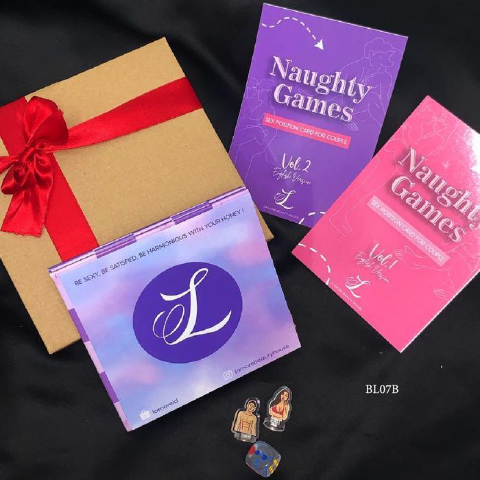 Set Permainan Bahasa Inggris Couple Dewasa Card Games + Board Games BL07B