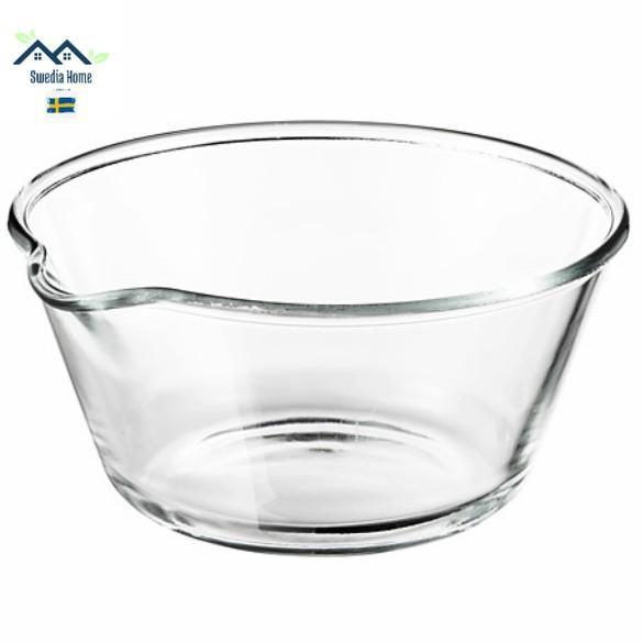 Mangkok Kaca Besar Wadah Bening Serbaguna Ukuran 26cm_Original