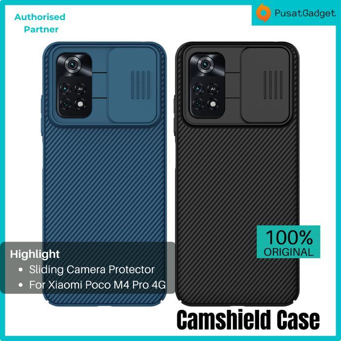 Case Xiaomi Poco M4 Pro 4G CAMSHIELD Slide Camera Cover Casing