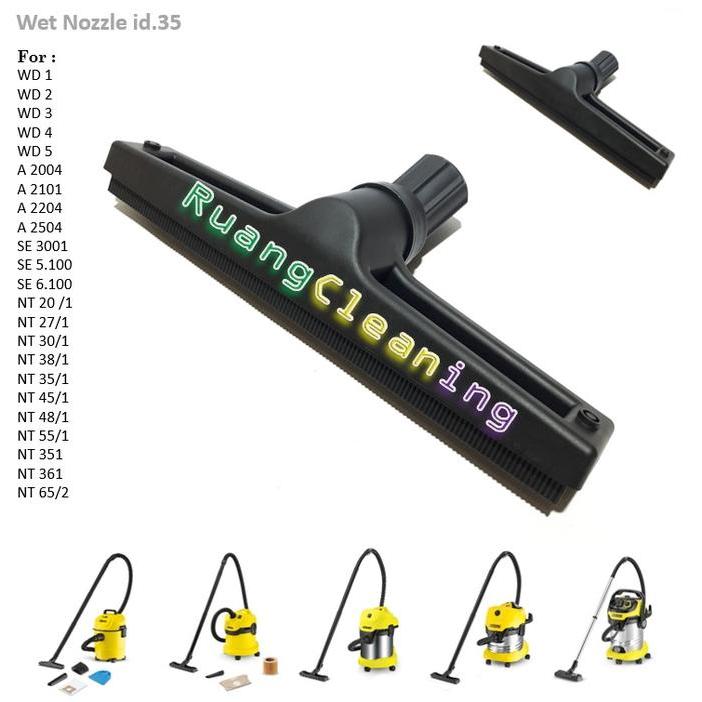 TERLARIS Wet Nozzle Vacuum Cleaner id35 for Karcher WD1 WD2 NT20 NT30/1 NT35/1 SALE