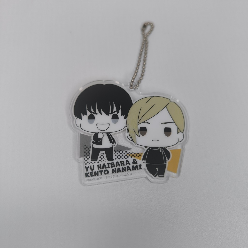 Acrylic Strap Keychain Jujutsu Kaisen Deformed Yu Haibara Kento Nanami
