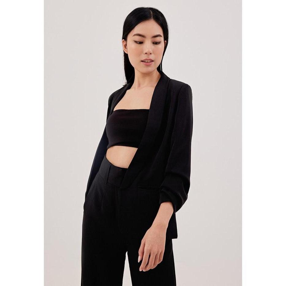 Love Bonito - Blazer Wanita - Auria Shawl Collar Blazer