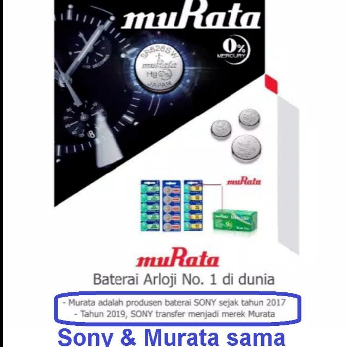 NEWW Battery Murata Cr2032 Lithium 3v Original Baterai Batere CR-2032 Sony