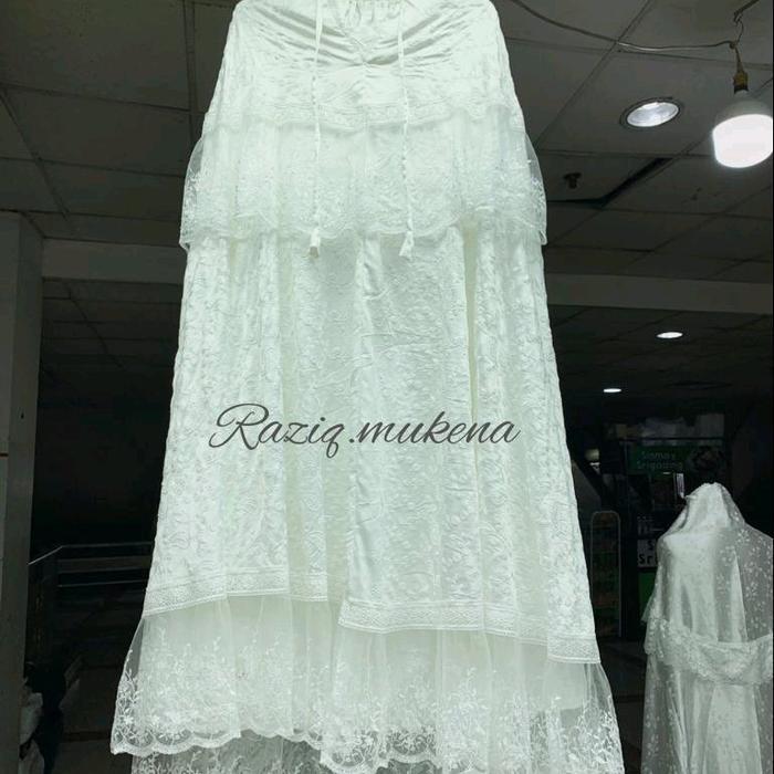 Mukena Dewasa Sutra Paris Renda Tiile Premium Mukena Mewah Hantaran Mukena Renda Tiile Umpak Ori