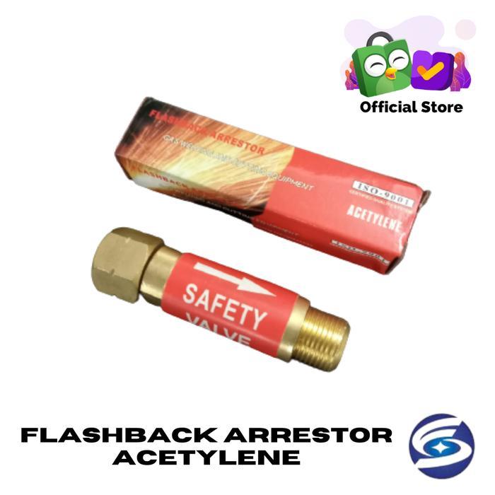Flashback Torch Acetylene / Flashback Arrestor Pencegah Arus Arrestor