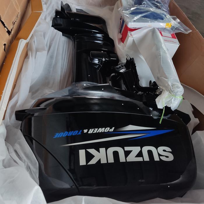 Suzuki 30PK Mesin Tempel DT30L 2 Tak Engine Outboard Suzuki 30HP PROMO Discount SALE - DP / Booking