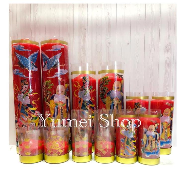 Lilin Kati Taiwan Merah