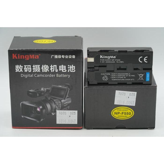 Kingma Baterai Sony NP-550 Battery 2200mAh 7.2V For CCD-SC65 DCRSC610