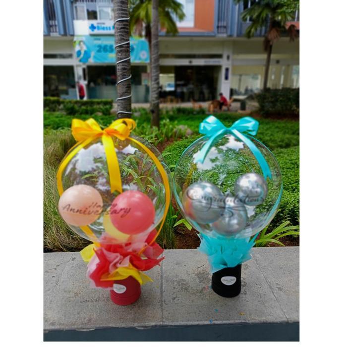 Bunga balon box lateks Blooms Box birthday Blooms Box anniversary. Blooms Box gift. gift ulangtahun